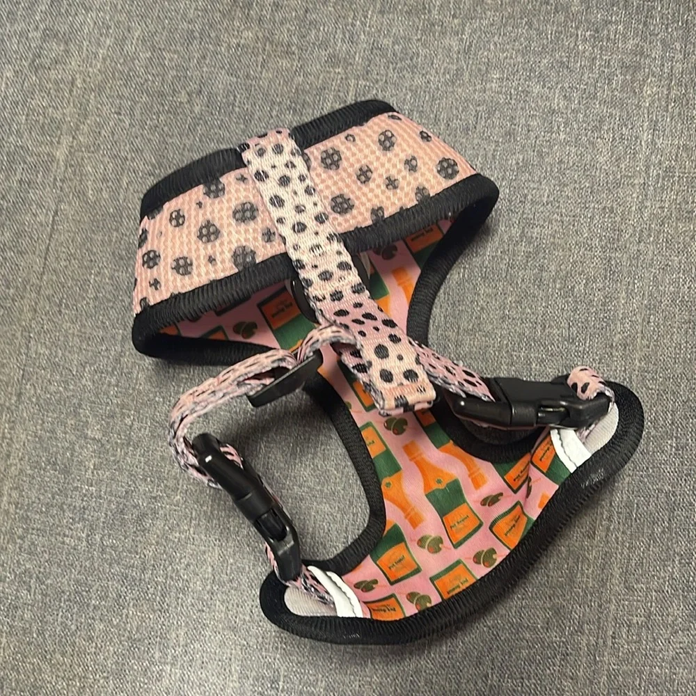 The Pet Scout Shop Prosecco Reversible Dog Harness